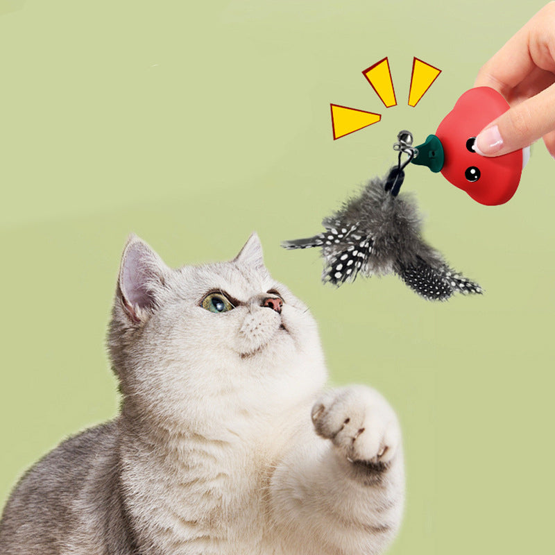 Suction Cup Interactive Pet Wand Teaser Exercise Toy